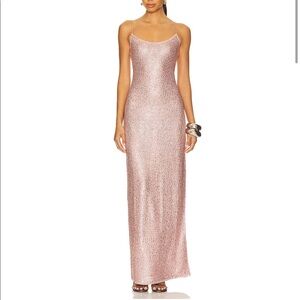 Lovers and Friends Rosa Maxi Dress in Pink